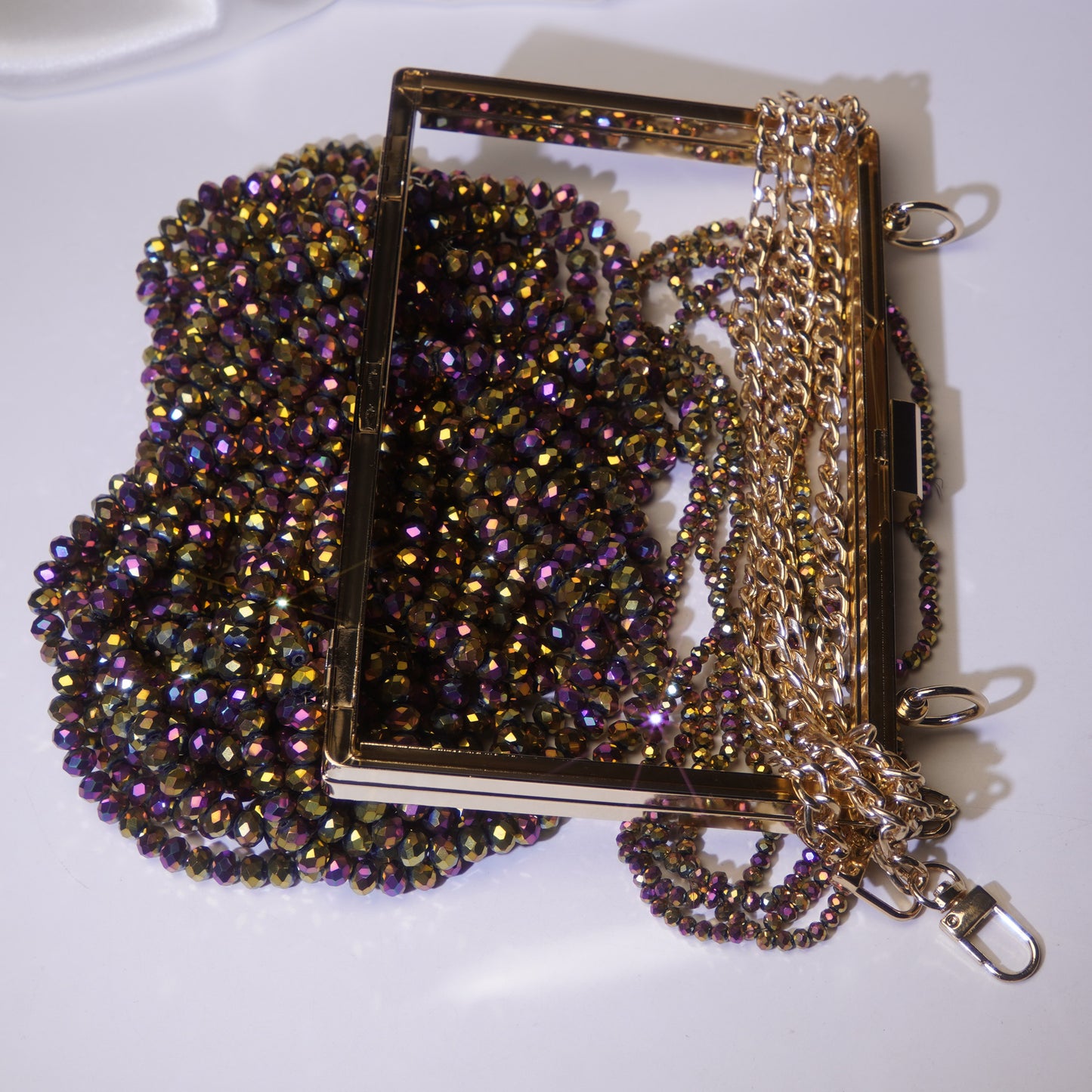 Kit 9 - Cuentas y accesorios con marco de metal completo