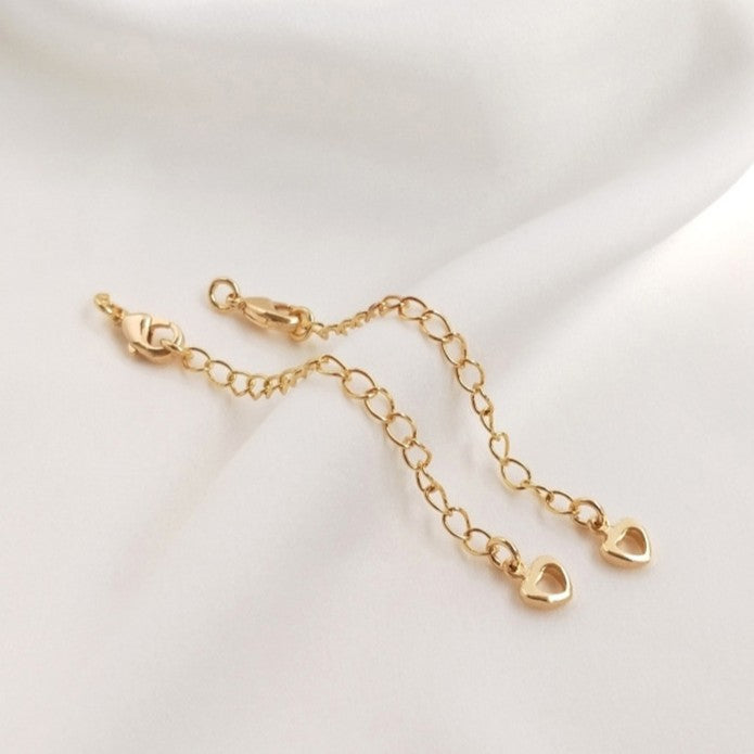 Lobster Clasp with Extended Chain-5pcs