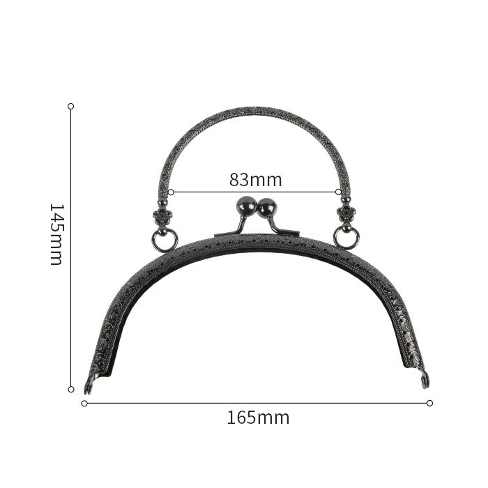 Cierre con broche de presión de 16,5 cm