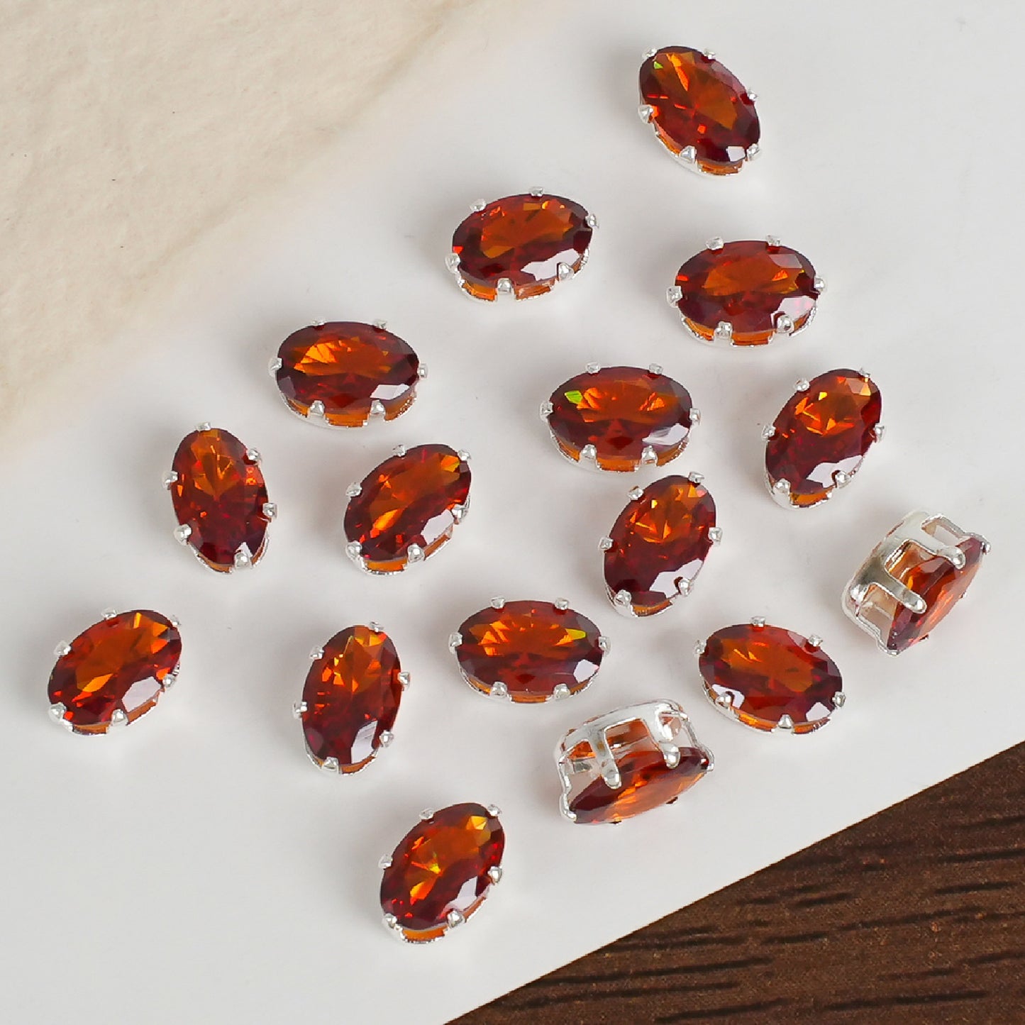 3x5mm Oval Zircon Beads