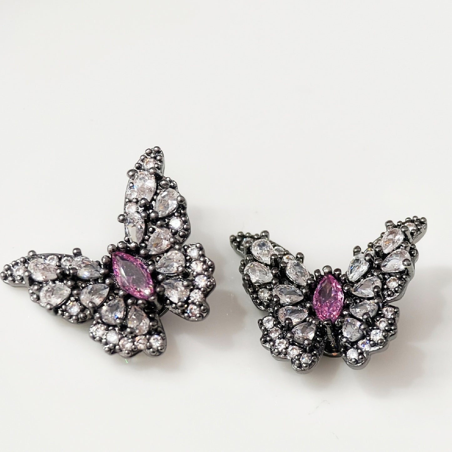 CZ Butterflies Spacers