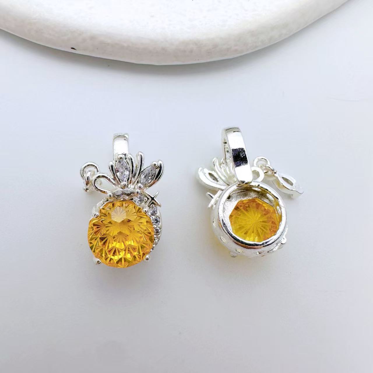 Floral Pendent Connection Closure/Clasp