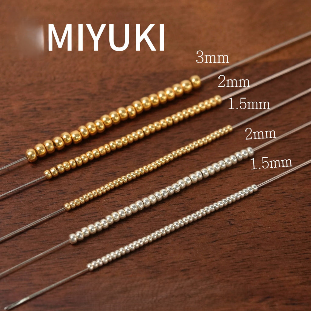 MIYUKI Seed Beads - Metallic Plated Beads 4201/4202