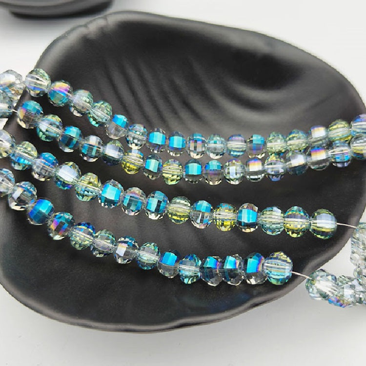 Premium 8MM Oval Round Crystal Beads