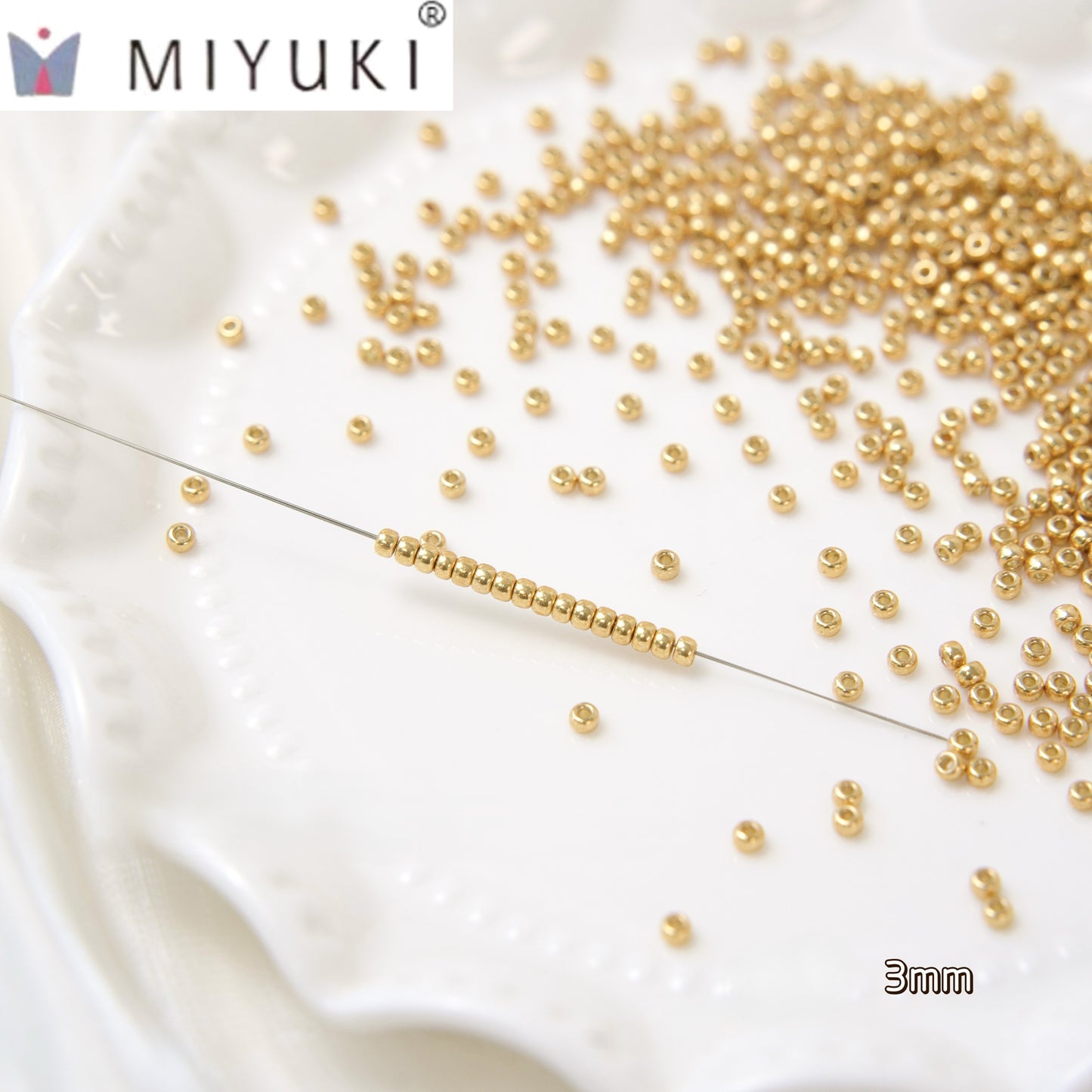MIYUKI Seed Beads - Metallic Plated Beads 4201/4202