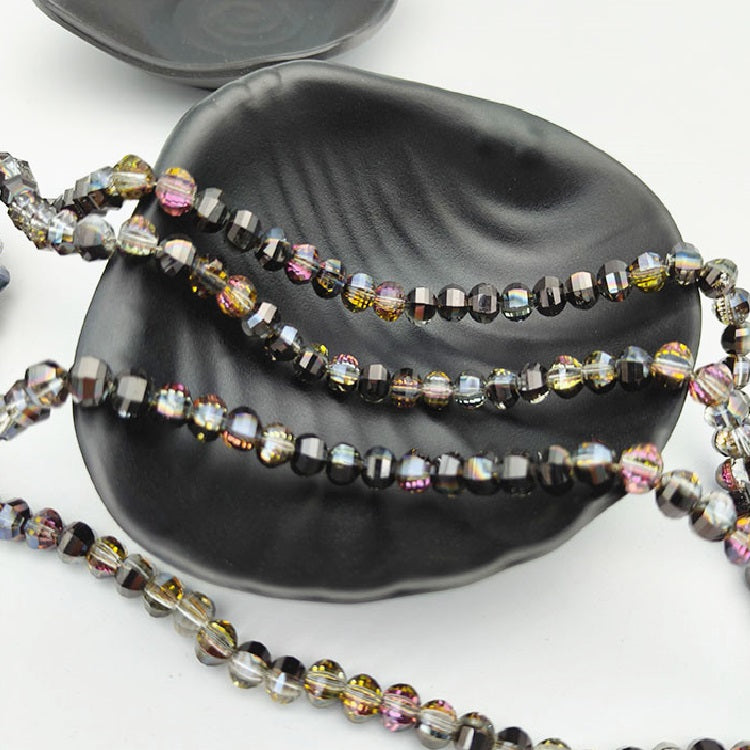 Premium 8MM Oval Round Crystal Beads