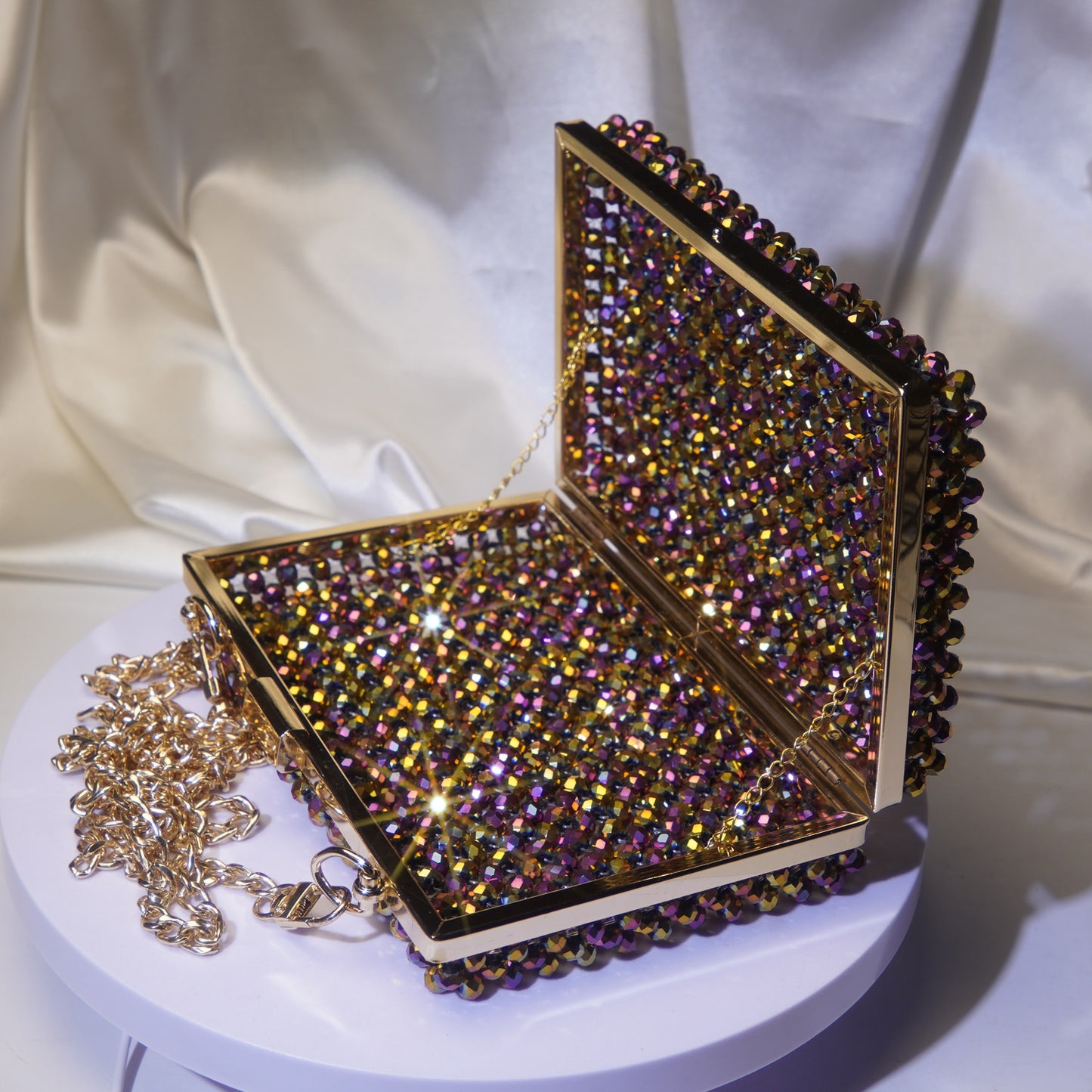 Kit 9 - Cuentas y accesorios con marco de metal completo 