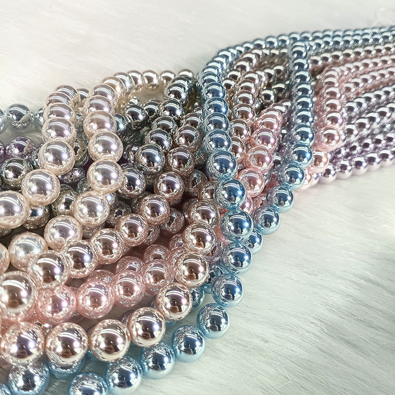 Imitation Akoya Glass Pearl - High-Luster Aurora Series