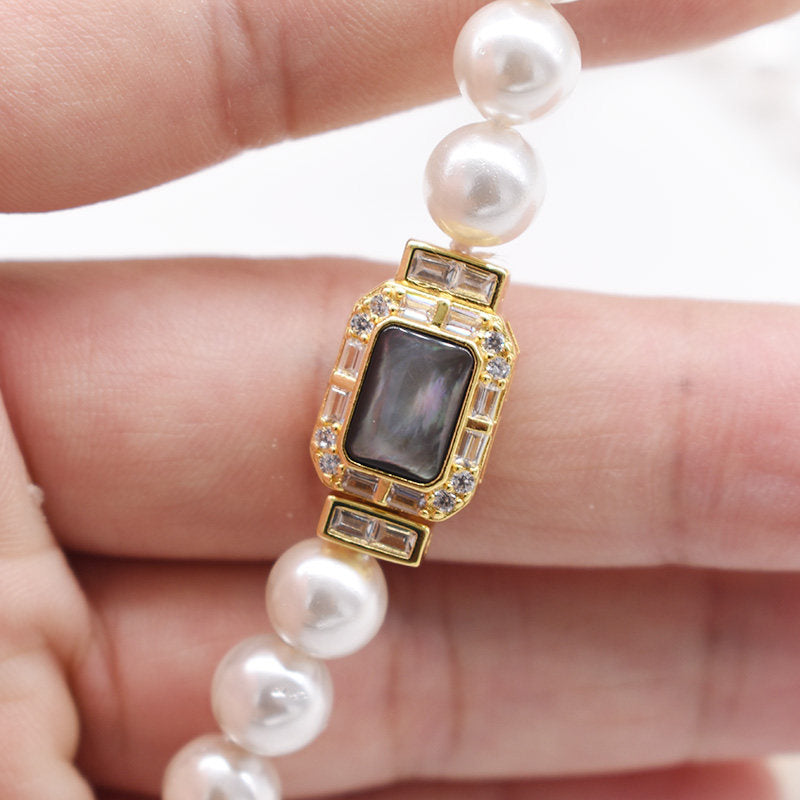 Fat Bell Sqaure Zircon Closure Set