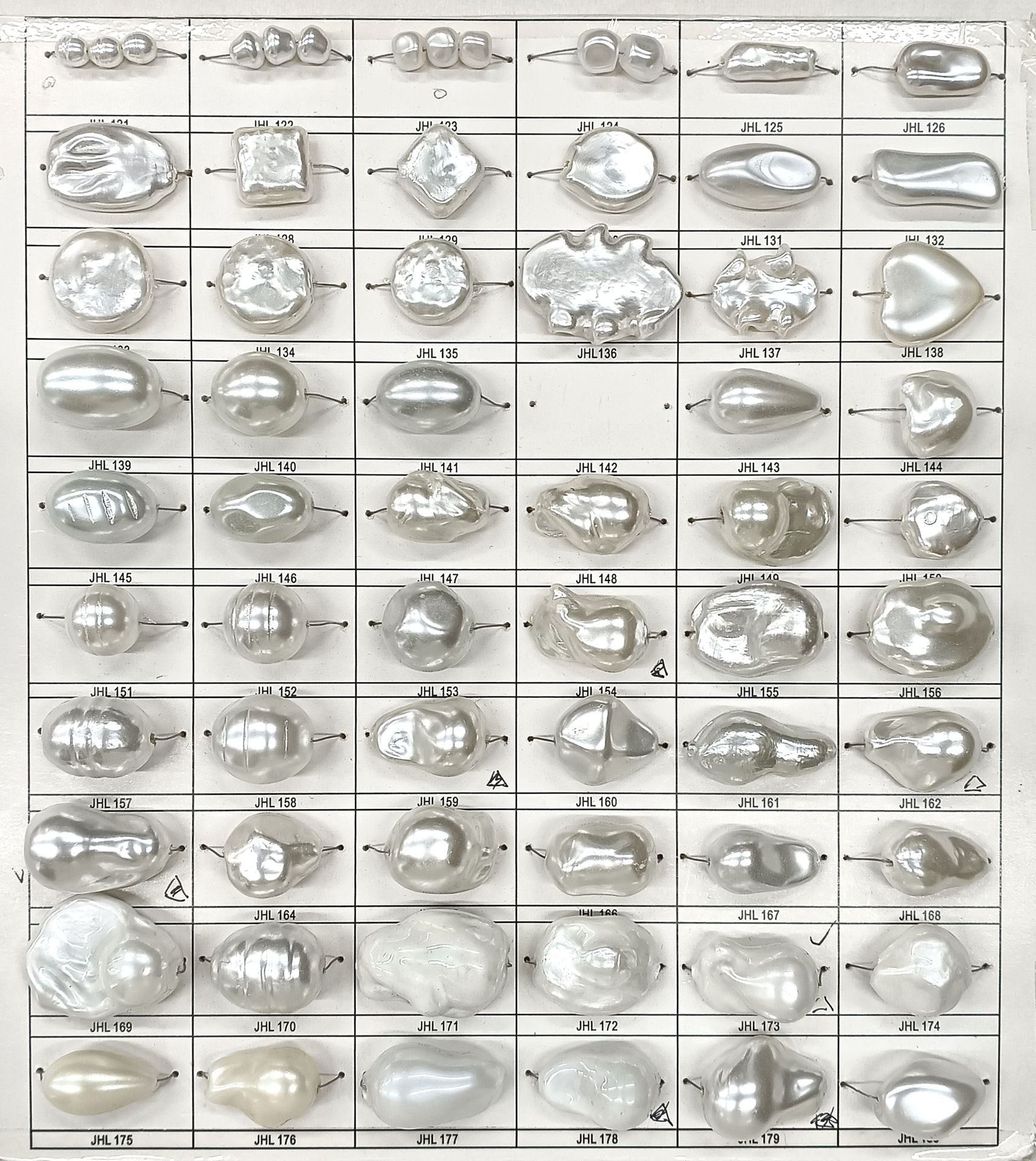 (10pcs)High-Luster Baroque Pearl Irregular Loose Beads