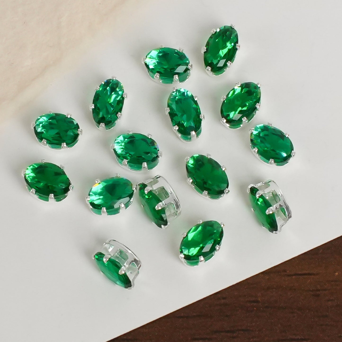 3x5mm Oval Zircon Beads