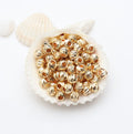 Round Textured Spacer Beads