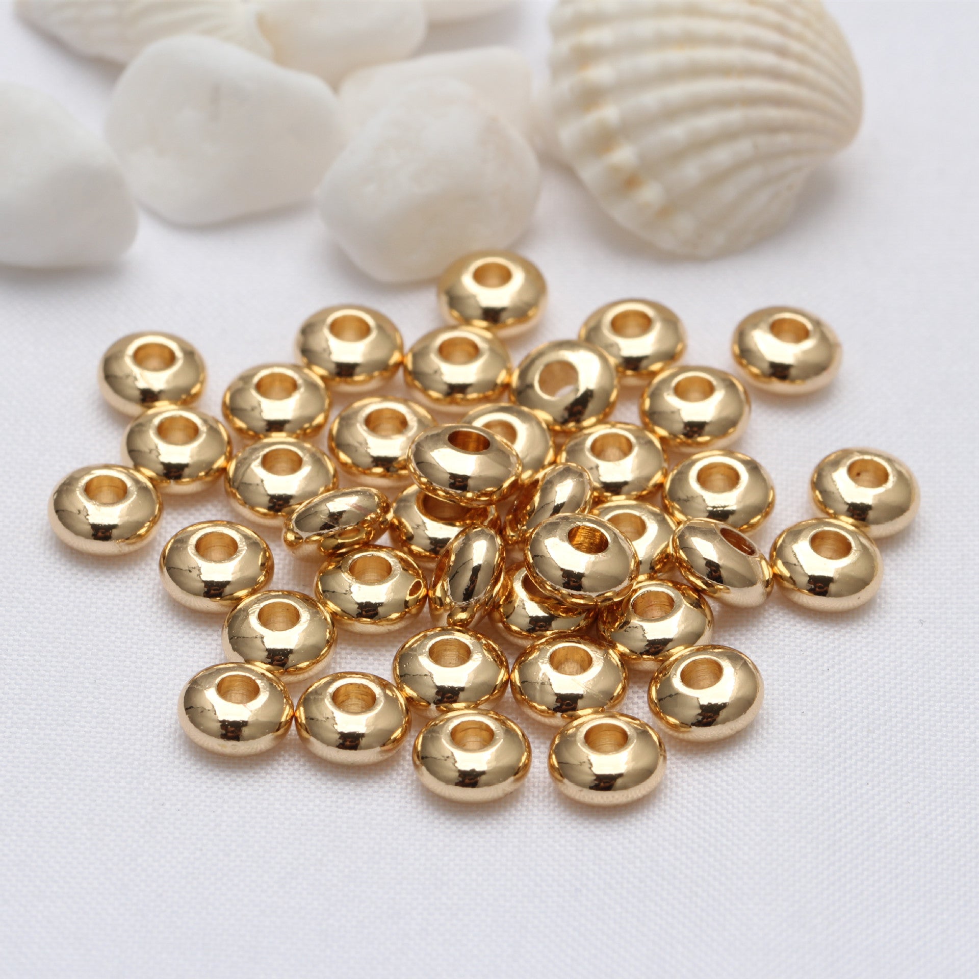 UFO Shape Spacer Beads