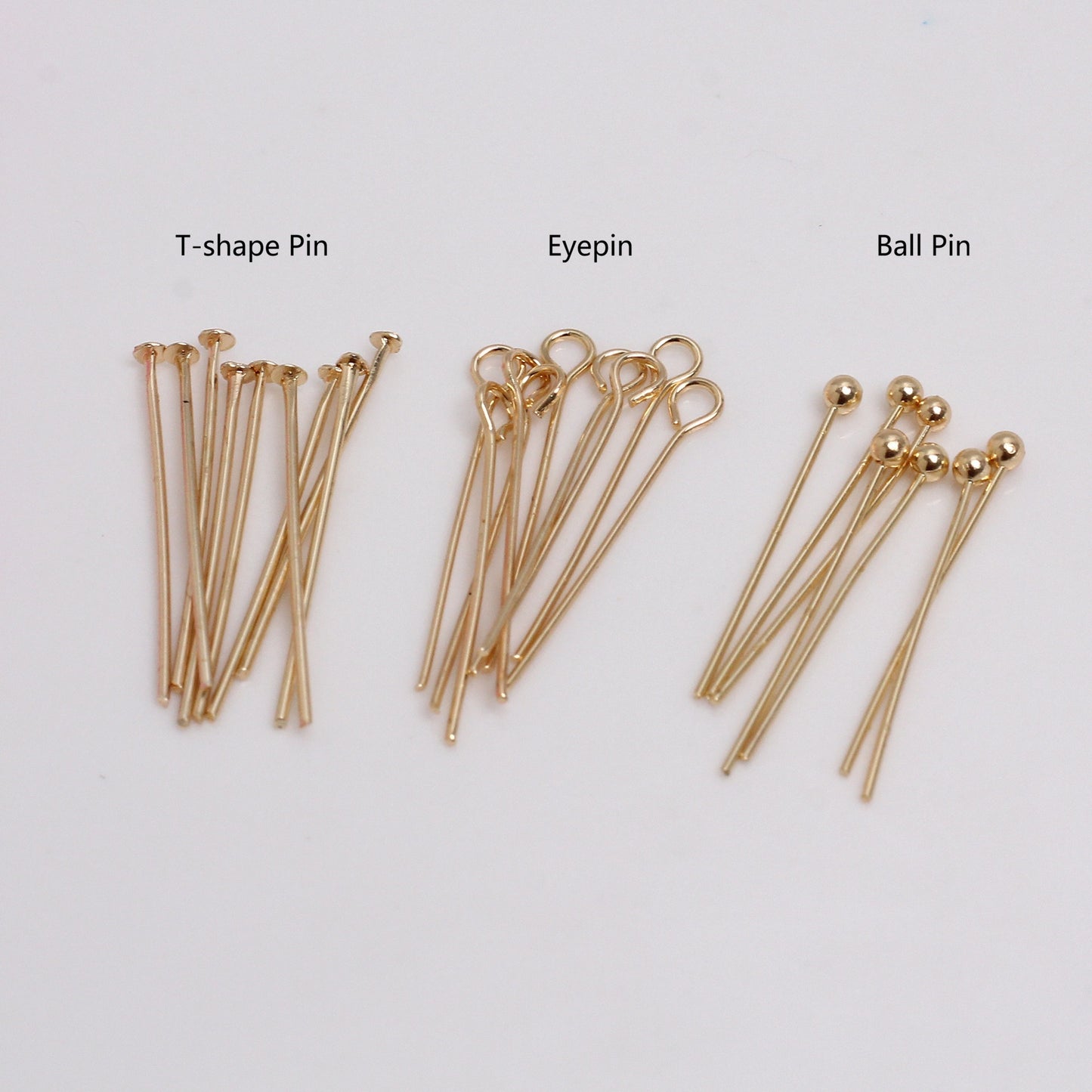 100pcs Ball/T-shape/Eyepin Point Headpins/Needle