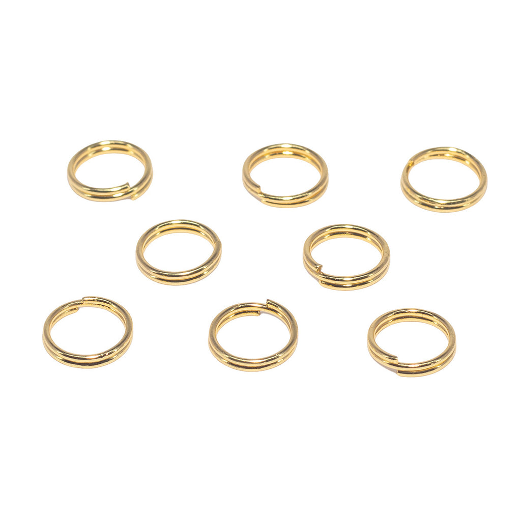 100pcs Double Split Jump Rings