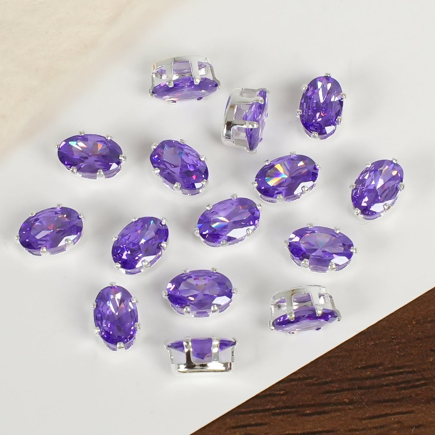 3x5mm Oval Zircon Beads