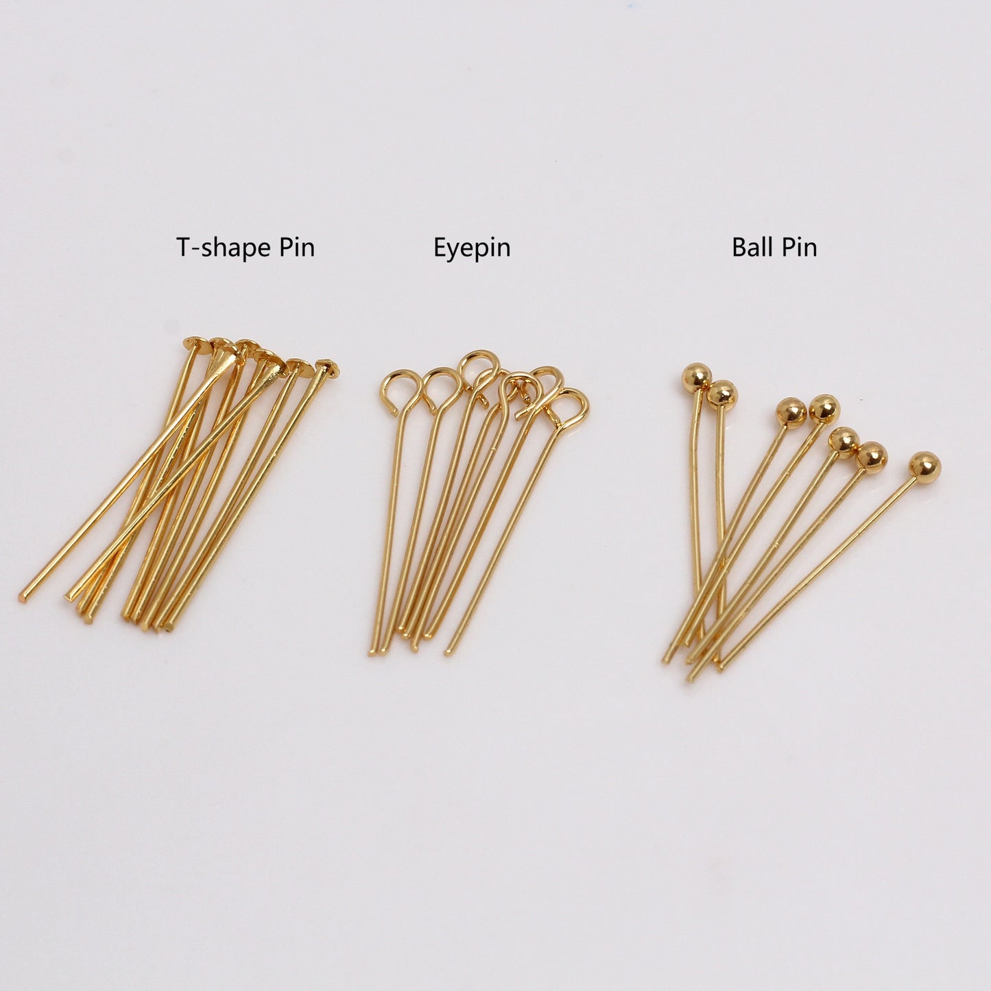 100pcs Ball/T-shape/Eyepin Point Headpins/Needle