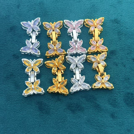 Double-Row Butterfly Deployant Clasp