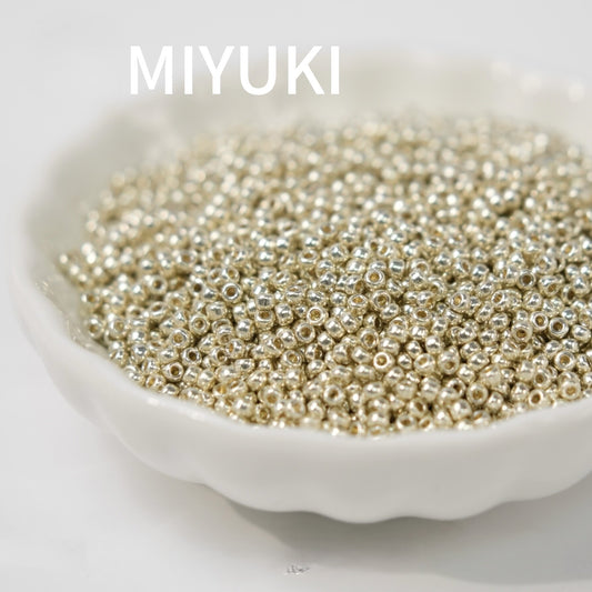 MIYUKI Seed Beads - Metallic Plated Beads 4201/4202