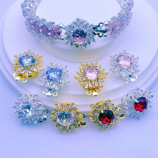 Snowflake Double-Row Clasp