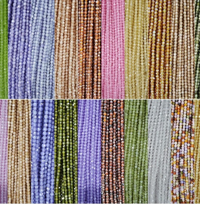 2/3mm Ultra-flash Premium Cubic Zirconia Beads