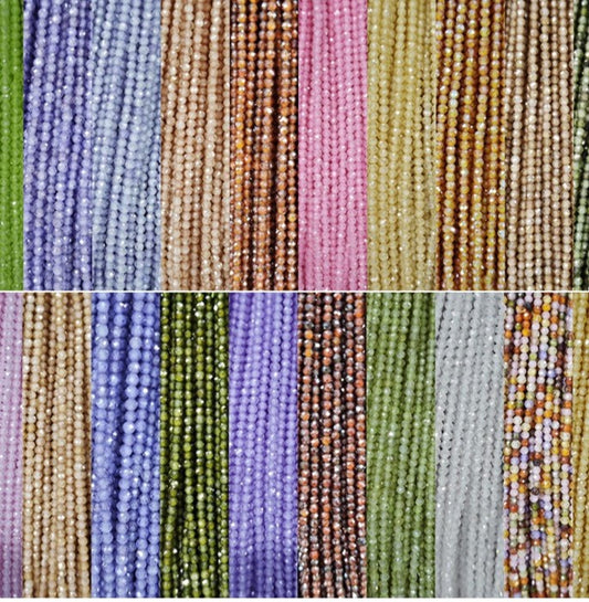 2/3mm Ultra-flash Premium Cubic Zirconia Beads