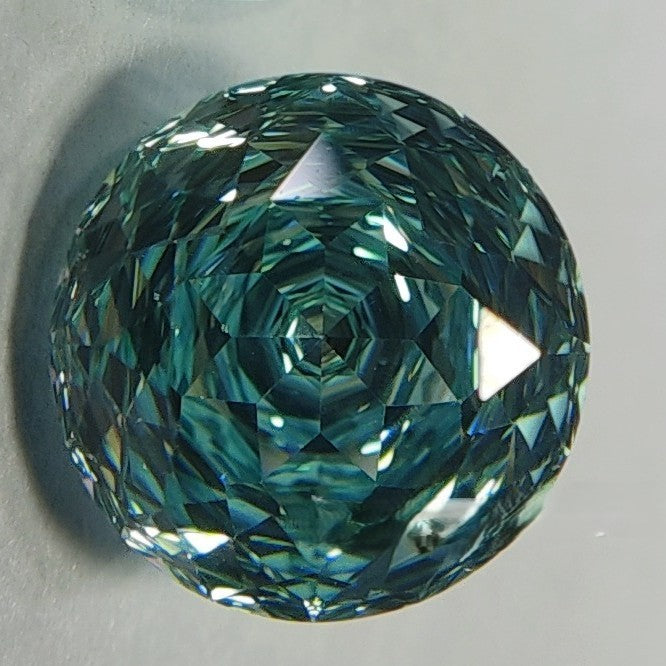 5A 4-8mm Round Rose Cut Loose CZ Stone - 2pcs