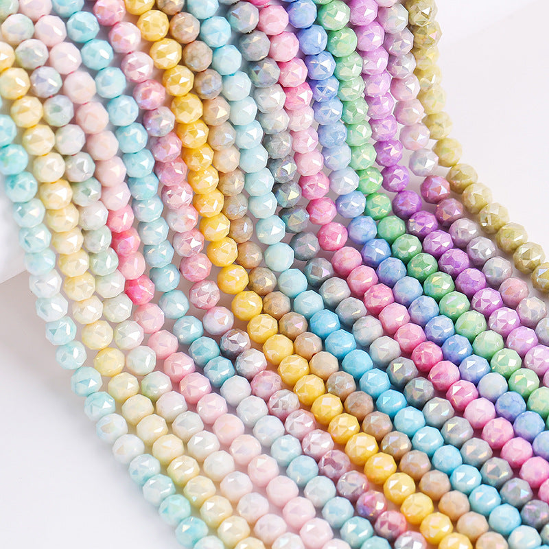 50pcs 8mm Disco Crystal Beads