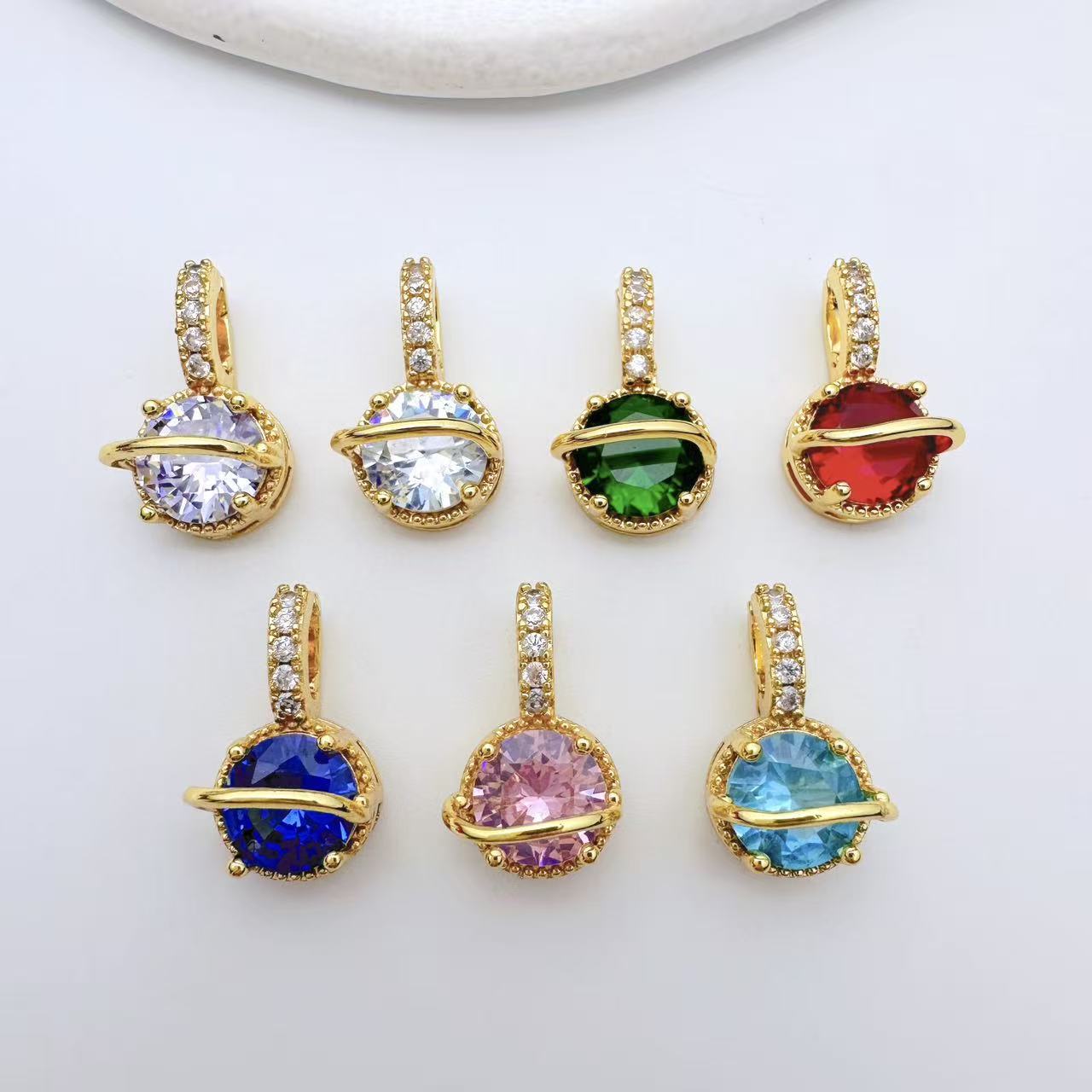 Big Zircon Connection Closure/Clasp