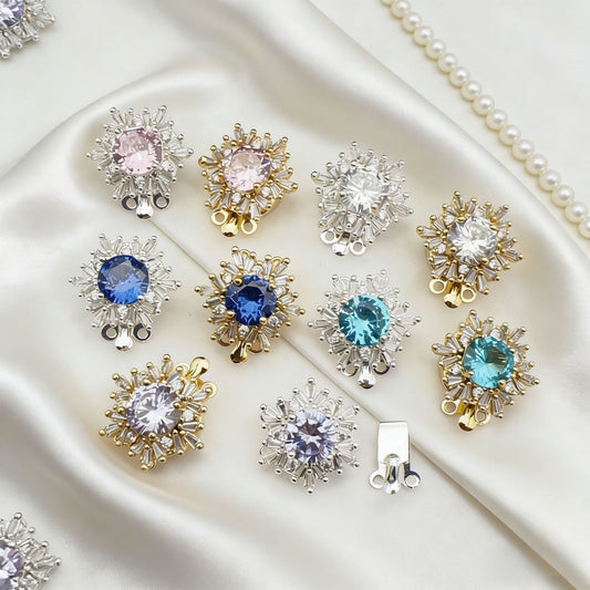 Snowflake Double-Row Clasp