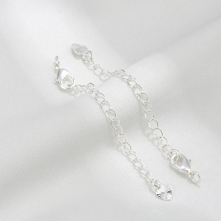 Lobster Clasp with Extended Chain-5pcs