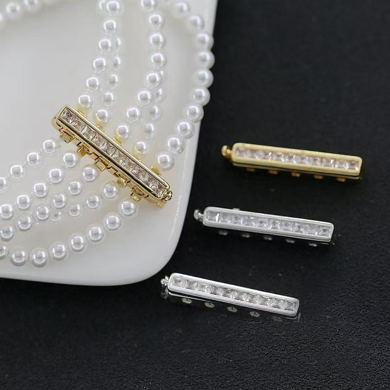 Multi-Row Pearl Necklace Clasp / Finding