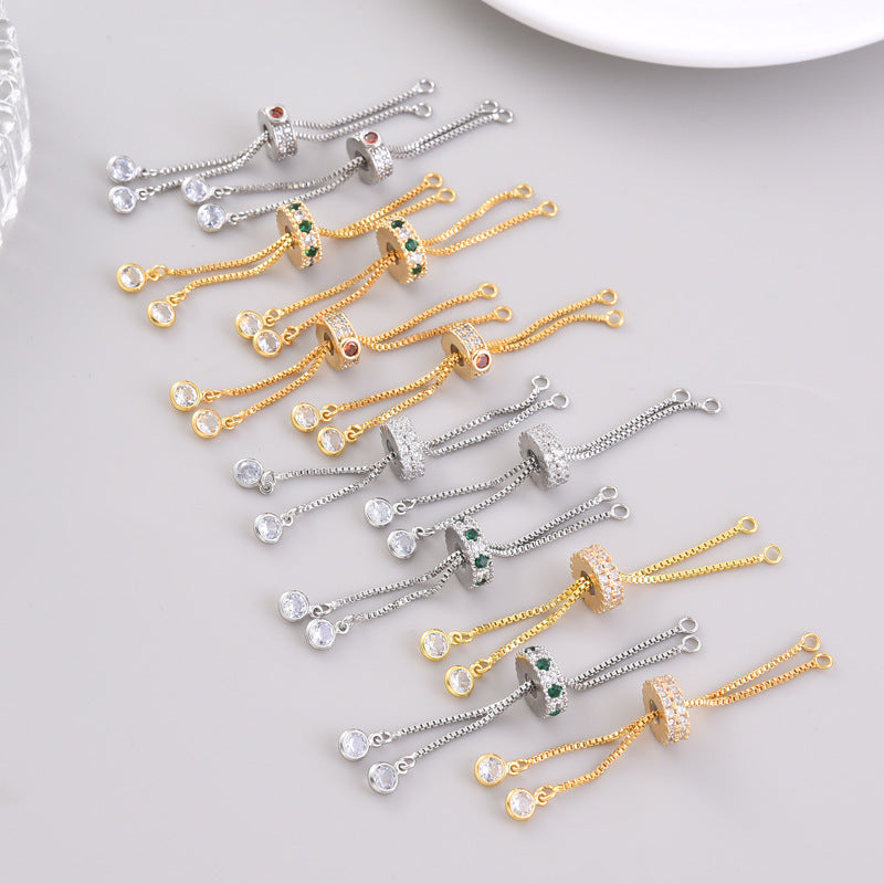 Adjustable Drawstring Clasp with Silicone Bead End