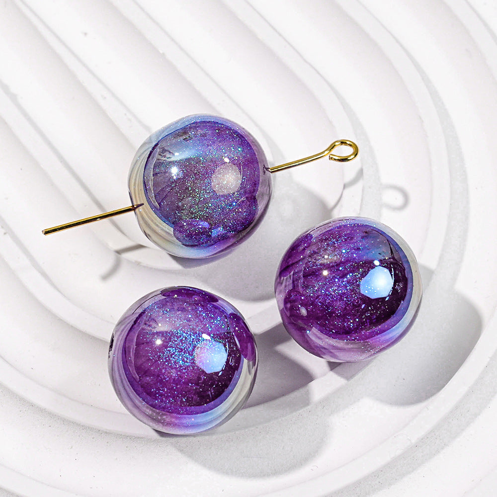 Round Beads - Deep Ocean Series