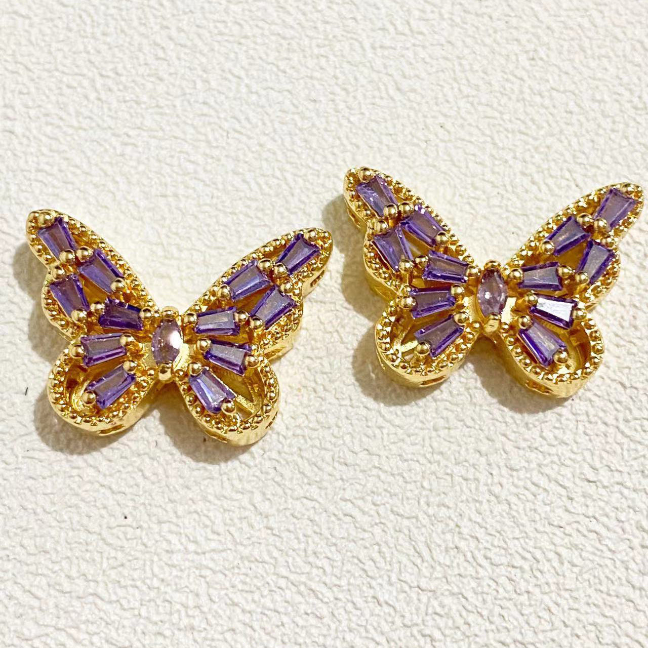 CZs Butterfly Spacer