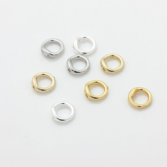 Dual-Hole Smooth Pig Nose Connector-10pcs