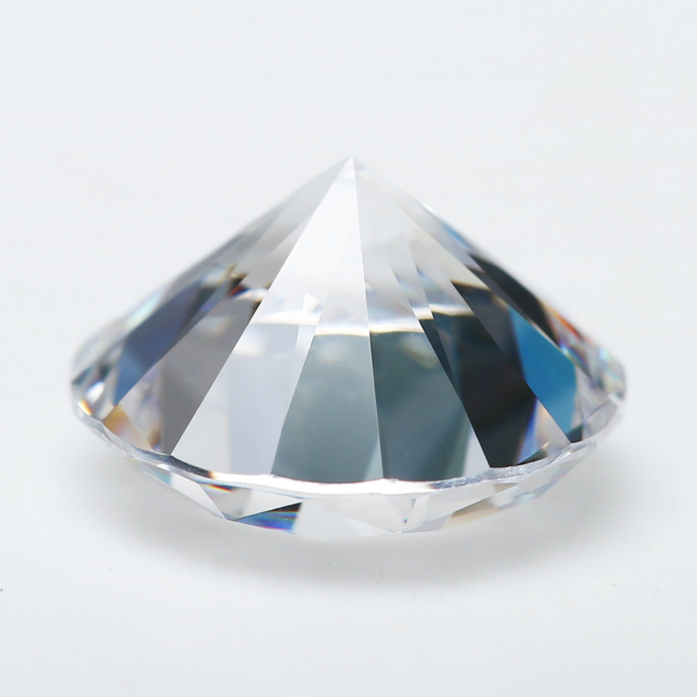 5A 0.6-1.5mm Round Hearts and Arrows Loose CZ Stone - Bulk