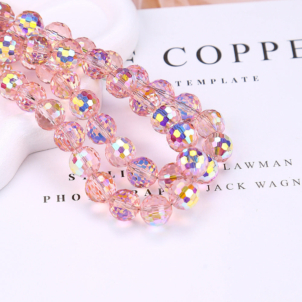 Premium 10MM Disco Beads - Green, Red & Blue Family