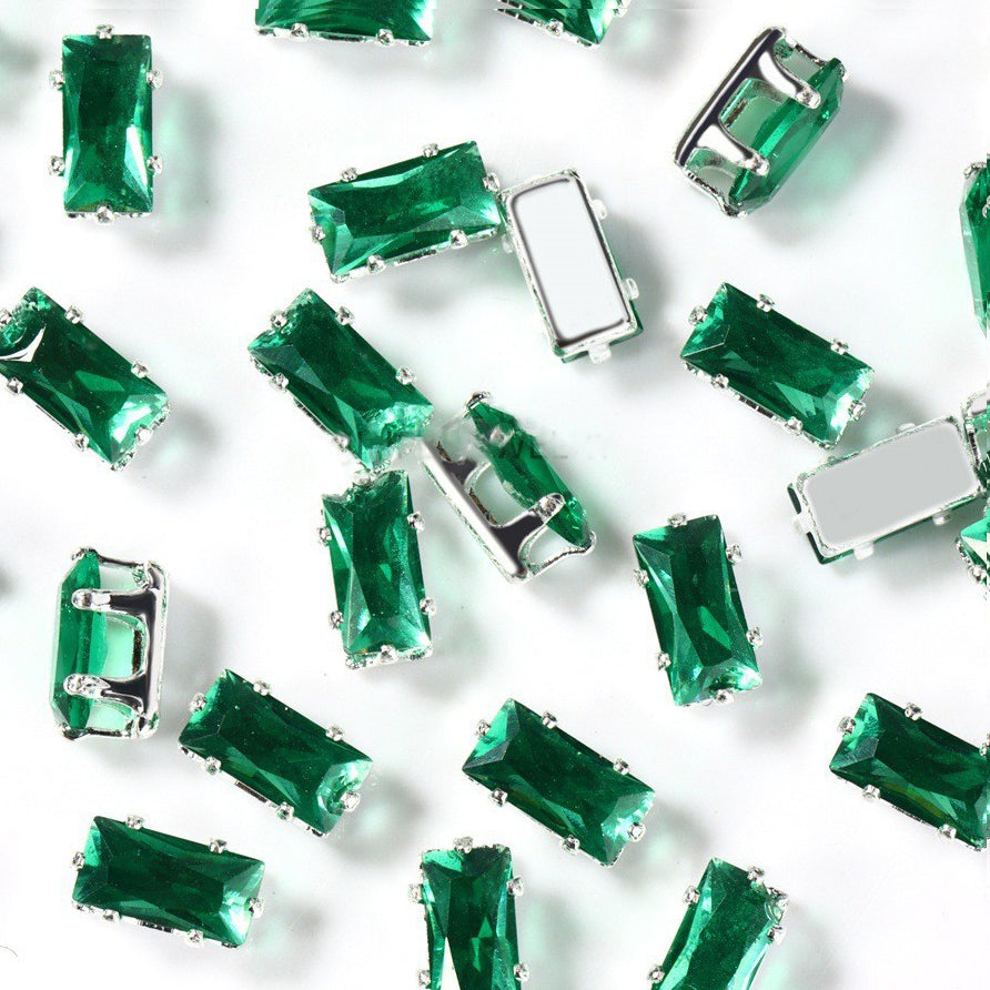 5x7mm Rectangle Zircon Beads