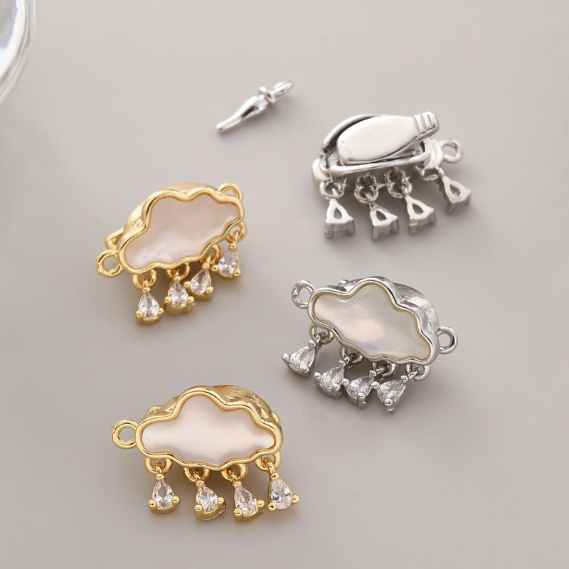 Auspicious Clouds Clasp Set - 2pcs