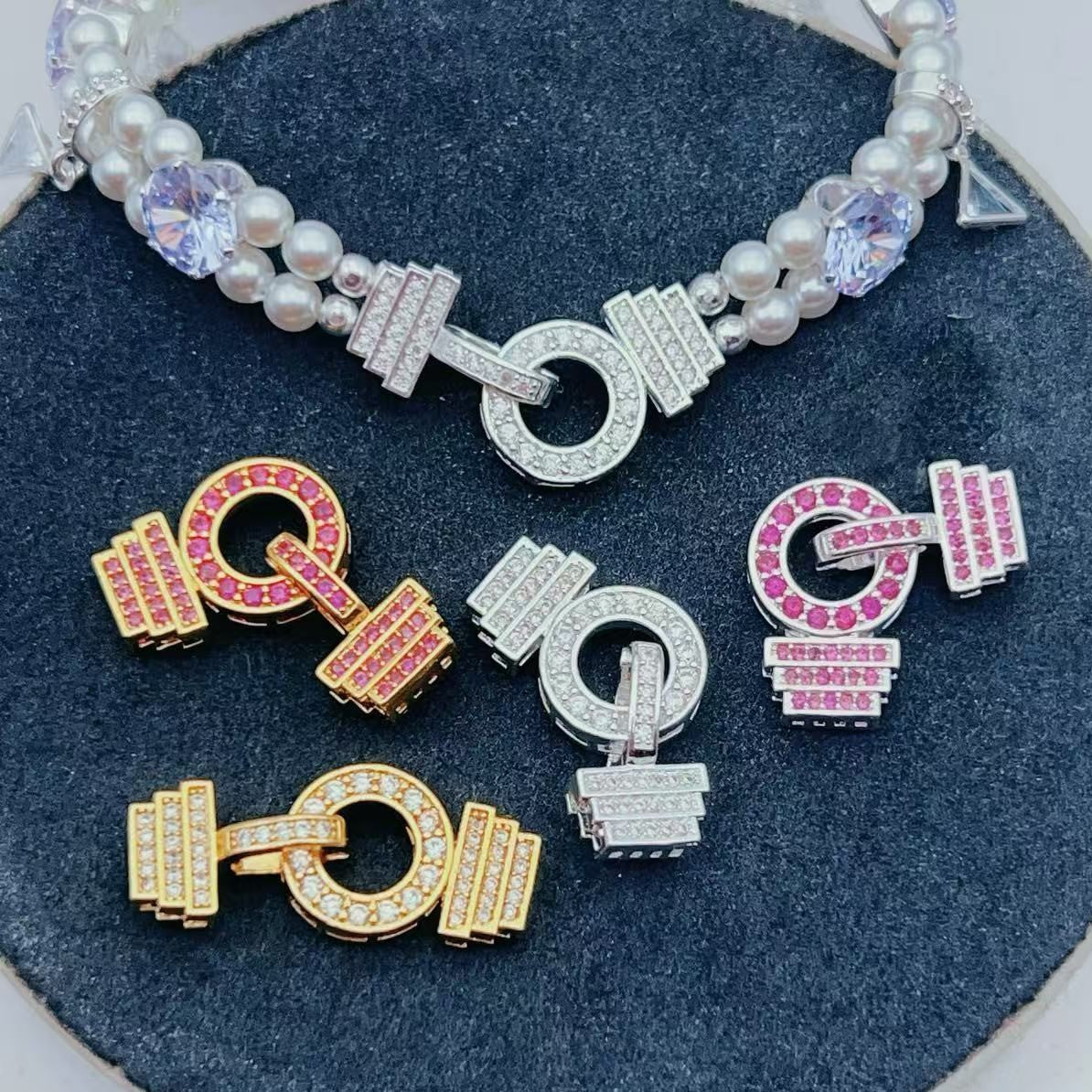 Tarnish Resistant Plated Multi-Strand Clasp