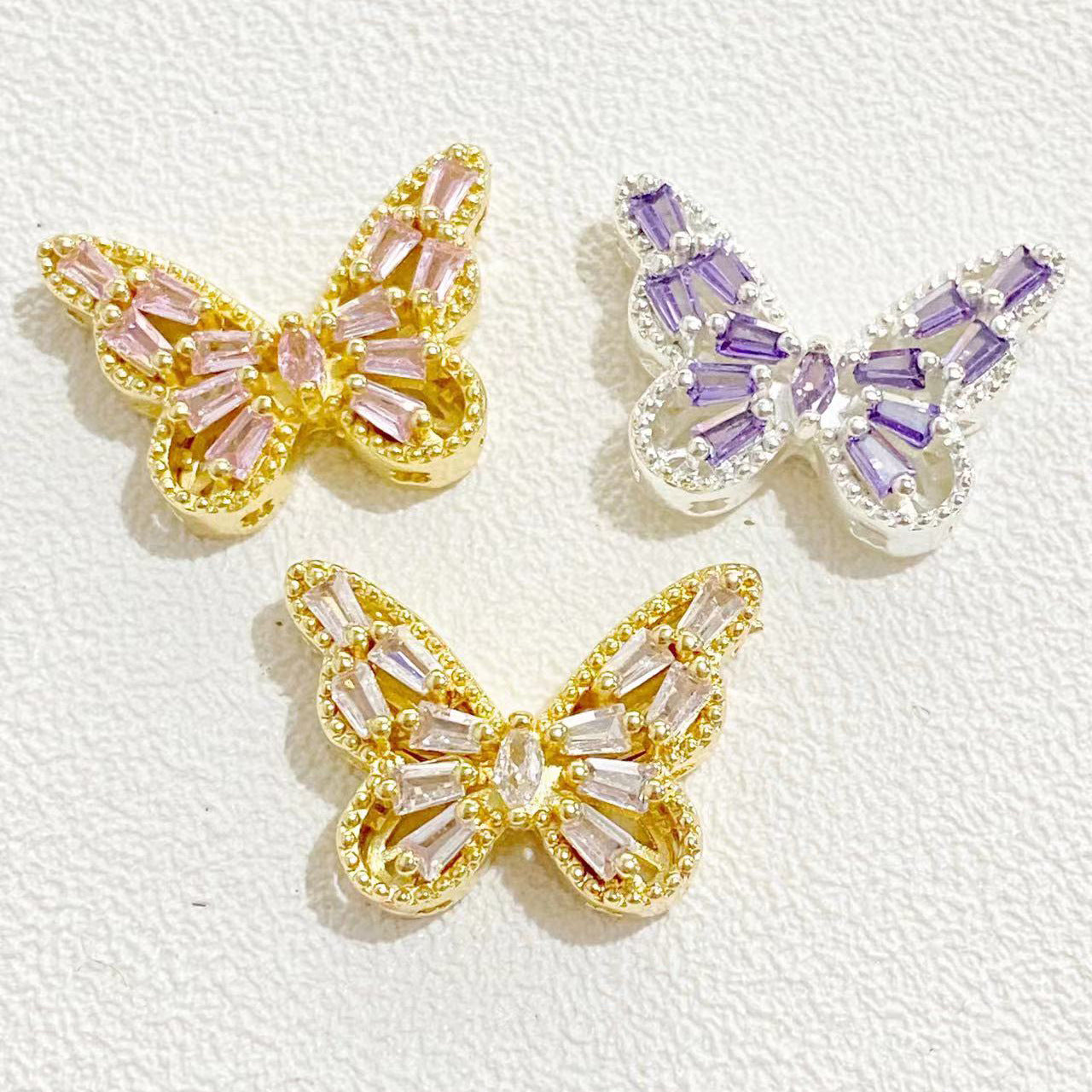 CZs Butterfly Spacer