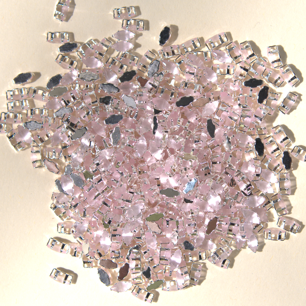(100pcs)3x6mm 6-prong Marquise Prong-Set CZ