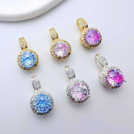 Rose Cut Zircon Connection Closure