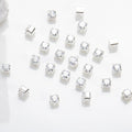 2.5mm 4-prong round Prong-Set CZ