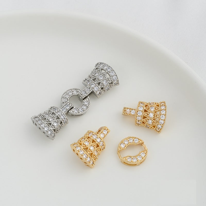 Bell Shape Zircon Closure