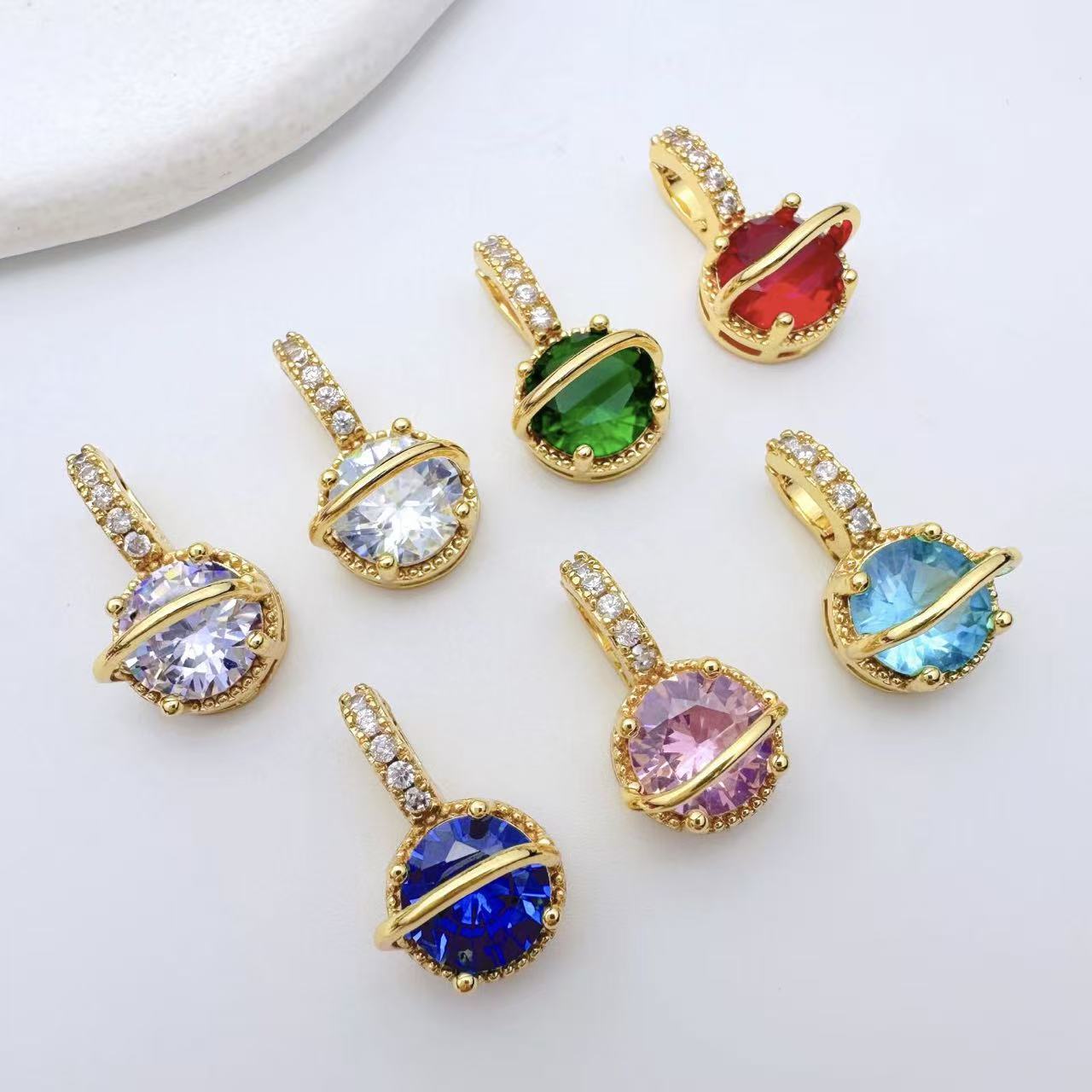 Big Zircon Connection Closure/Clasp