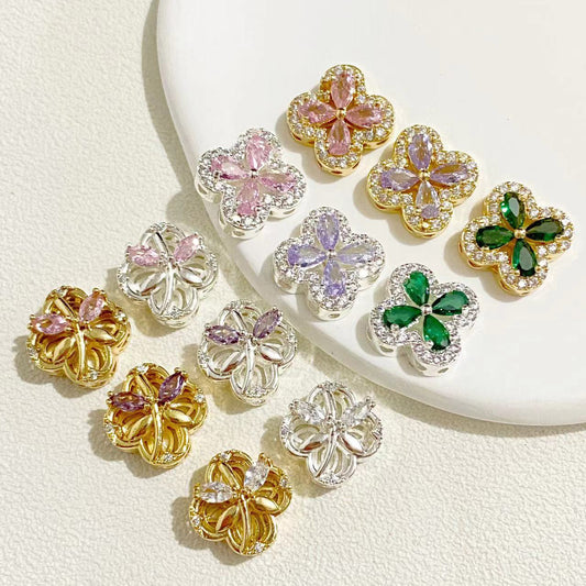 CZs Clove Spacer-5pcs