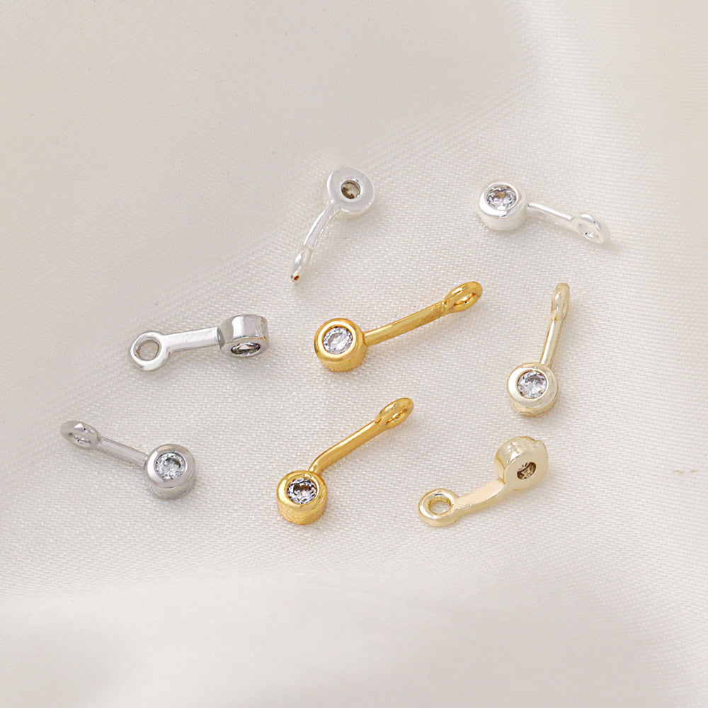 10pcs Flower Bud Small Dangle Charm Pendant