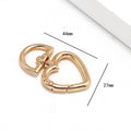Heart Shape Metal Spring O Rings